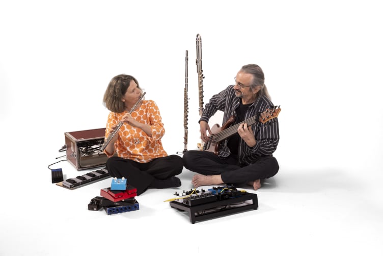 Stephanie Wagner & Norbert Doemling - Flute'n'Bass ELEKTROLYTE  Foto Jo Henker